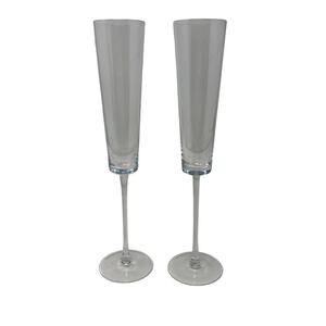 Calvin Klein Raleigh Fluted Champagne Glass Set of 2